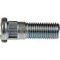 Wheel Stud : Serrated Stud, M12-1.50 Thread Size, RHT, 1 Pack