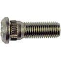 Wheel Stud: Serrated, M12-1.50 Thread Size, Right Hand Thread (Sold by each)