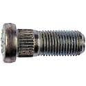 Wheel Stud : Serrated Stud, M12-1.25 Thread Size, RHT, 1 Pack