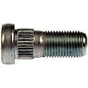 Wheel Stud: Serrated, 1/2-20 Thread Size, Right Hand Thread (Sold by each)