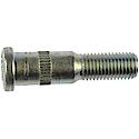 M12-1.50 Serrated Wheel Stud - 14.46mm Knurl, 52.5mm Length (Sold by each)