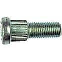 Wheel Stud: Serrated without Clip Head, 7/16-20 Thread Size, Right Hand Thread (Sold by each)