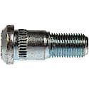 Wheel Stud: Serrated, 1/2-20 Thread Size, Right Hand Thread (Sold by each)