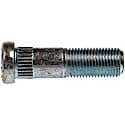 Wheel Stud: Serrated, 1/2-20 Thread Size, Right Hand Thread (Sold by each)