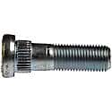 M12-1.25 Serrated Wheel Stud - 14.43mm Knurl, 41.5mm Length (Sold by each)