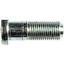 Wheel Stud: Non-serrated with Clip Head, M12-1.25 Thread Size, Right Hand Thread (Sold by each)