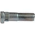 Wheel Stud: Serrated with Clip Head, M12-1.50 Thread Size, Right Hand Thread (Sold by each)