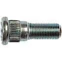 1/2-20 Serrated Wheel Stud - .673 In. Knurl, 1-19/32 In. Length