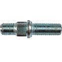 Wheel Stud: Serrated, M14-1.50 Thread Size, Right Hand Thread (Sold by each)