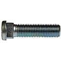 Wheel Stud: Serrated without Clip Head, M12-1.50 Thread Size, Right Hand Thread, 1 Pack