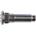 Wheel Stud : Serrated Stud, 1/2-20 Thread Size, RHT, 1 Pack