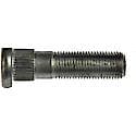 Wheel Stud : Serrated Stud with Clip Head, 1/2-20 Thread Size, RHT, 1 Pack