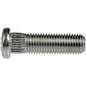 Wheel Stud : Serrated Stud, M12-1.50 Thread Size, RHT, 1 Pack