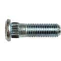 Wheel Stud : Serrated Stud, M12-1.50 Thread Size, RHT, 1 Pack