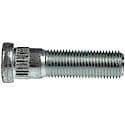 Wheel Stud : Serrated Stud, M14-1.50 Thread Size, RHT, 1 Pack