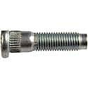 Wheel Stud : Serrated Stud with Clip Head, M12-1.50 Thread Size, RHT, 1 Pack