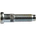 Wheel Stud : Serrated Stud, 9/16-18 Thread Size, RHT, 1 Pack