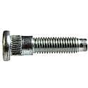 Wheel Stud : Serrated Stud, M12-1.75 Thread Size, RHT, 1 Pack