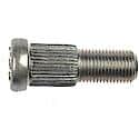 Wheel Stud : Serrated Stud, 1/2-20 Thread Size, RHT, 1 Pack