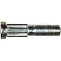 Wheel Stud : Serrated Stud, 1/2-20 Thread Size, RHT, 1 Pack