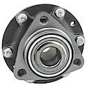 Wheel Bearing and Hub Assembly: 6 Studs