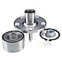 Wheel Bearing & Hub Assembly: 5 Studs, Includes Spindle Hub, Wheel Bearing, Axle Nut, C-Clip