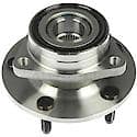 Wheel Bearing and Hub Assembly: Front, 5 Studs