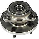 Wheel Bearing and Hub Assembly: Front, 5 Studs