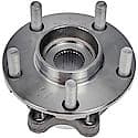 Wheel Bearing and Hub Assembly: Front, 5 Studs