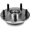 Wheel Bearing and Hub Assembly: Front, 5 Studs