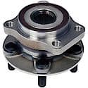 Wheel Bearing and Hub Assembly: Front, 5 Studs