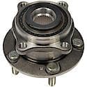 Wheel Bearing and Hub Assembly: Front, 5 Studs