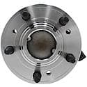 Wheel Bearing and Hub Assembly: Front, 5 Studs