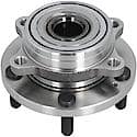 Wheel Bearing and Hub Assembly: Front, 5 Studs