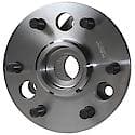 Wheel Bearing and Hub Assembly: Front, 6 Studs