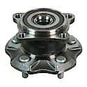 Wheel Bearing and Hub Assembly: Rear, 5 Studs