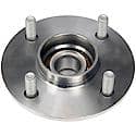 Wheel Bearing and Hub Assembly: Rear, 4 Studs