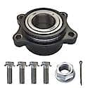 Hub Assembly with Wheel Bearing 91-09841: With Mounting Hardware