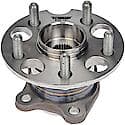 Wheel Bearing and Hub Assembly: Rear, 5 Studs