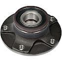 Wheel Bearing and Hub Assembly: Rear, 5 Studs