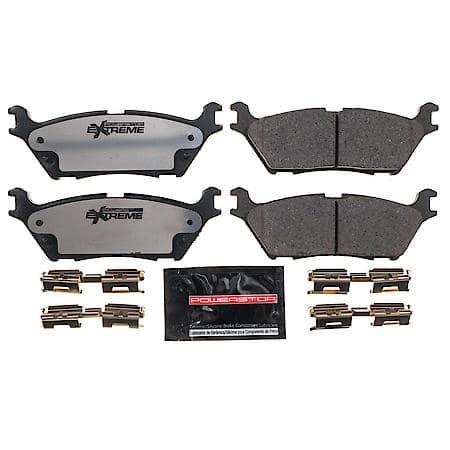 Z36 Truck and SUV Carbon-Fiber Ceramic Brake Pads with Hardware Kit