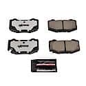 Z26 Performance Carbon-Fiber Ceramic Brake Pads with Hardware Kit - Rear