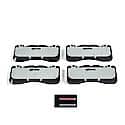 Z26 Performance Carbon-Fiber Ceramic Brake Pads with Hardware Kit - Front