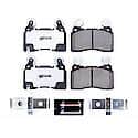 Z26 Performance Carbon-Fiber Ceramic Brake Pads with Hardware Kit - Front