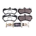 Z26 Performance Carbon-Fiber Ceramic Brake Pads with Hardware Kit