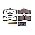 Z26 Performance Carbon-Fiber Ceramic Brake Pads with Hardware Kit