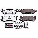 Z26 Performance Carbon-Fiber Ceramic Brake Pads with Hardware Kit
