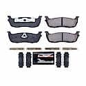 Z23 Daily Driver Carbon-Fiber Ceramic Brake Pads with Hardware Kit - Rear