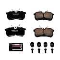 Z23 Daily Driver Carbon-Fiber Ceramic Brake Pads with Hardware Kit - Rear