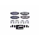 Z23 Daily Driver Carbon-Fiber Ceramic Brake Pads with Hardware Kit - Rear